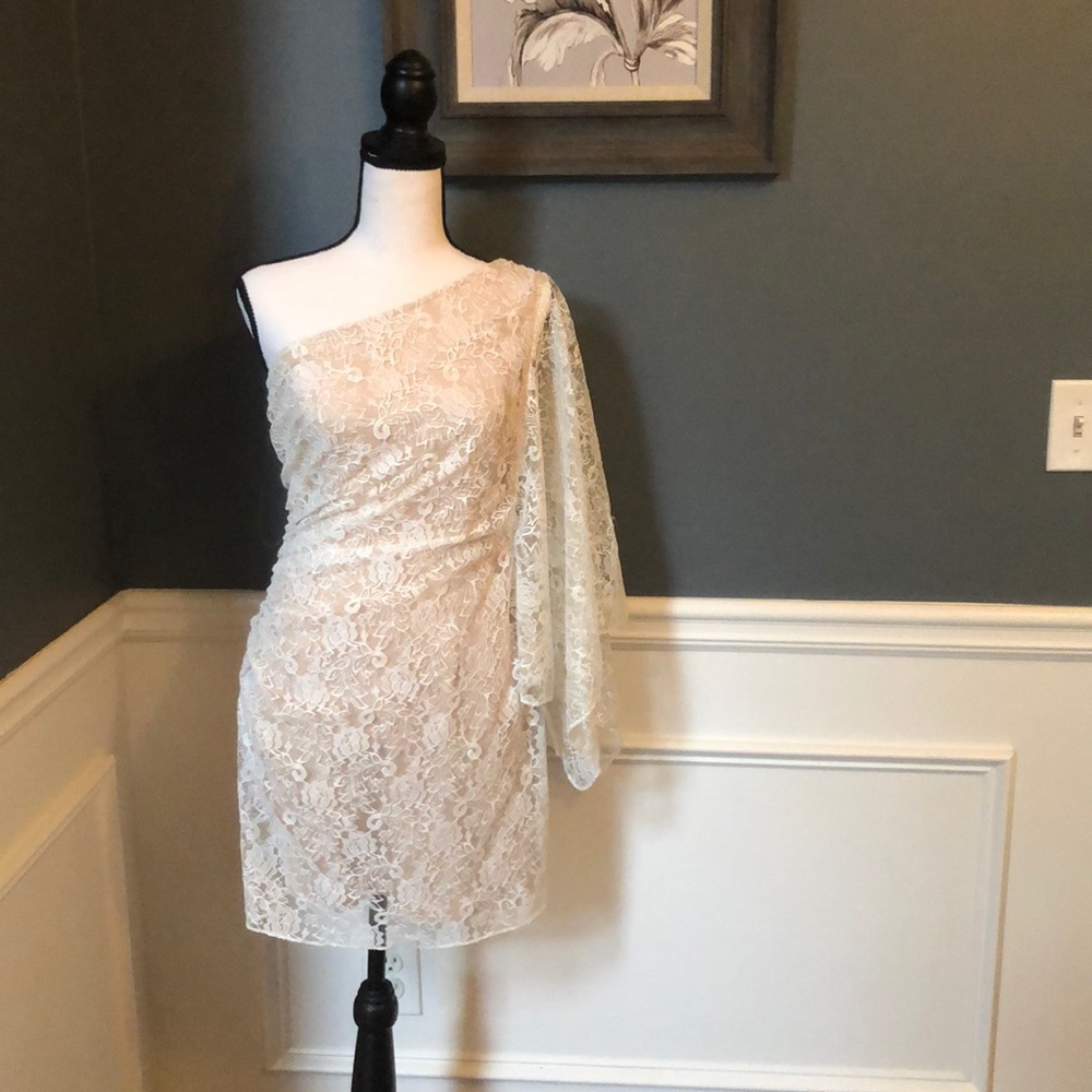 Ivory Lace Dress